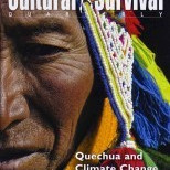 Publication dans Cultural Survival